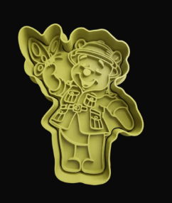 Winnie Pooh Explorador Cortador de Galletas