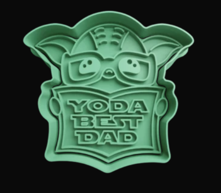 Yoda best Dad Cortador de Galletas