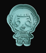 Zoey chibi Cortador de Galletas